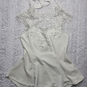 White dress top